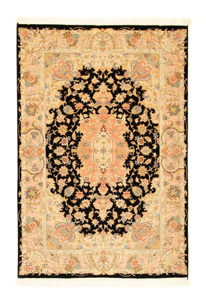 Persisk matta - Tabriz - Royal - 150 x 100 cm - mörkblå
