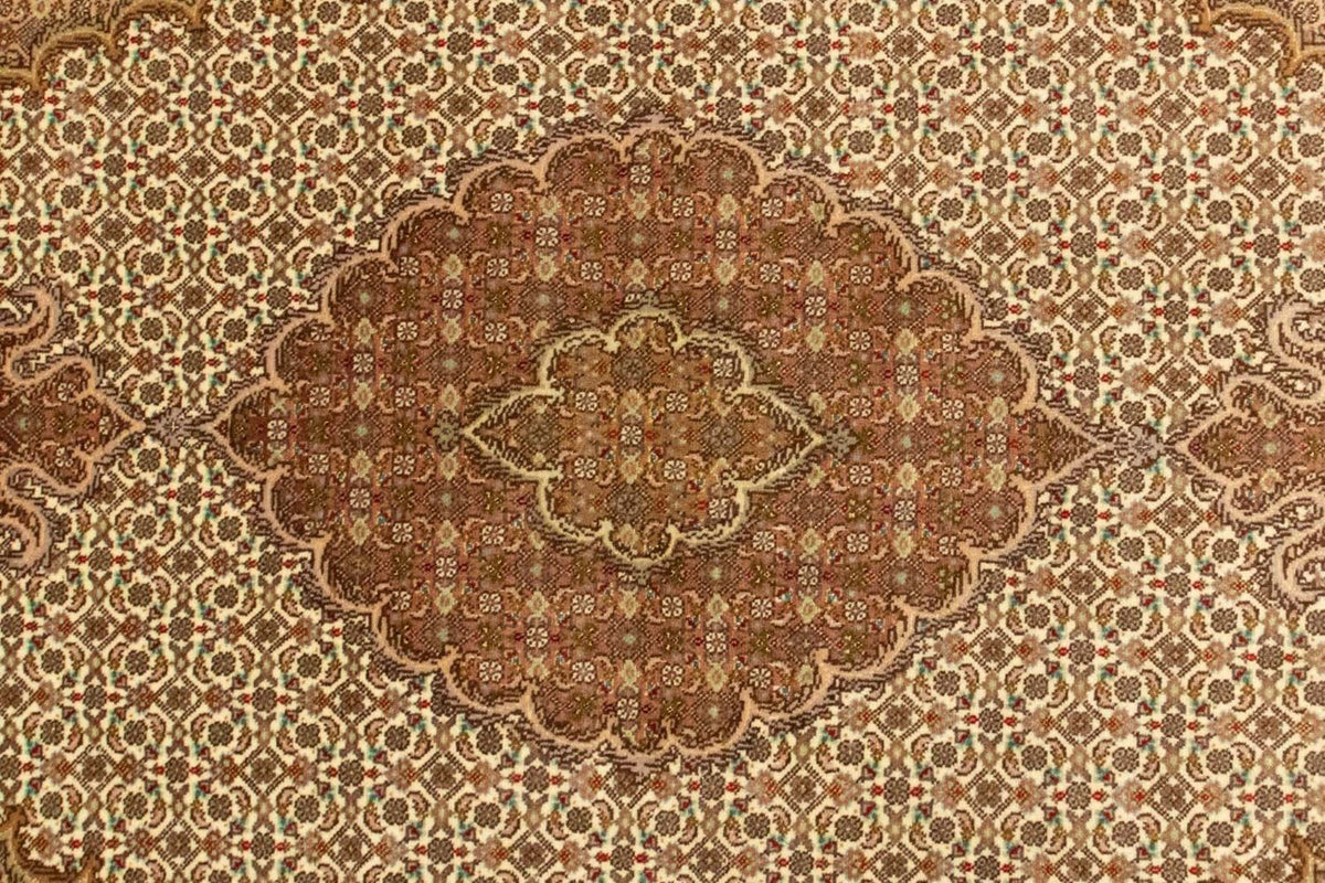 Persisk matta - Tabriz - Royal - 153 x 105 cm - beige