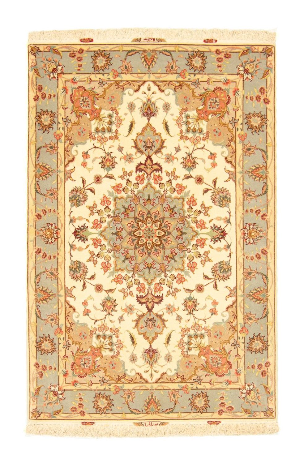 Persisk matta - Tabriz - Royal - 154 x 100 cm - beige
