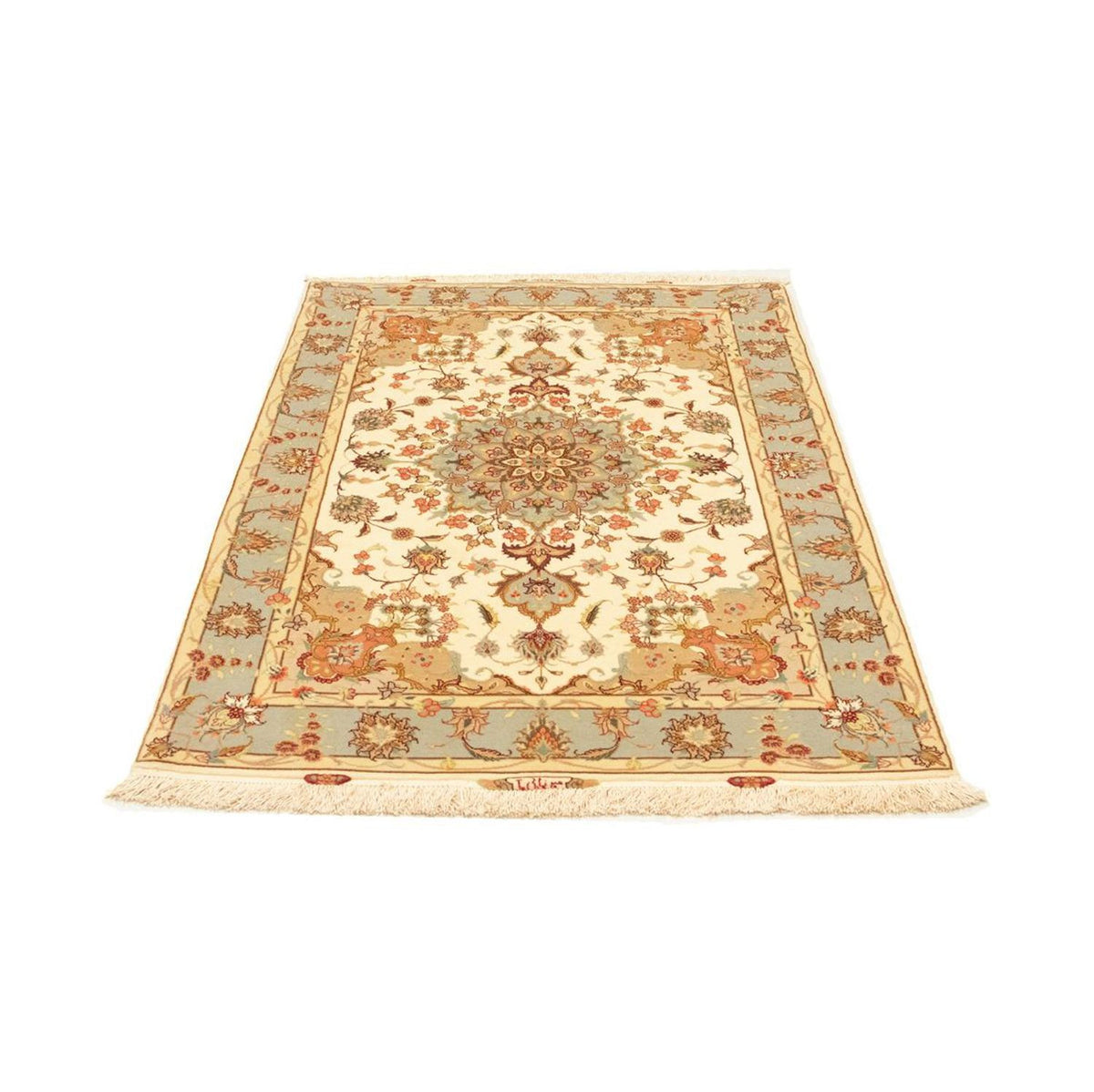 Persisk matta - Tabriz - Royal - 154 x 100 cm - beige