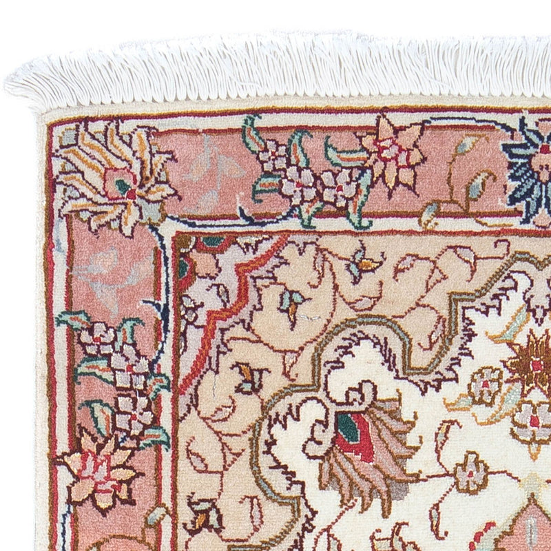 Persisk matta - Tabriz - Royal - 99 x 59 cm - beige