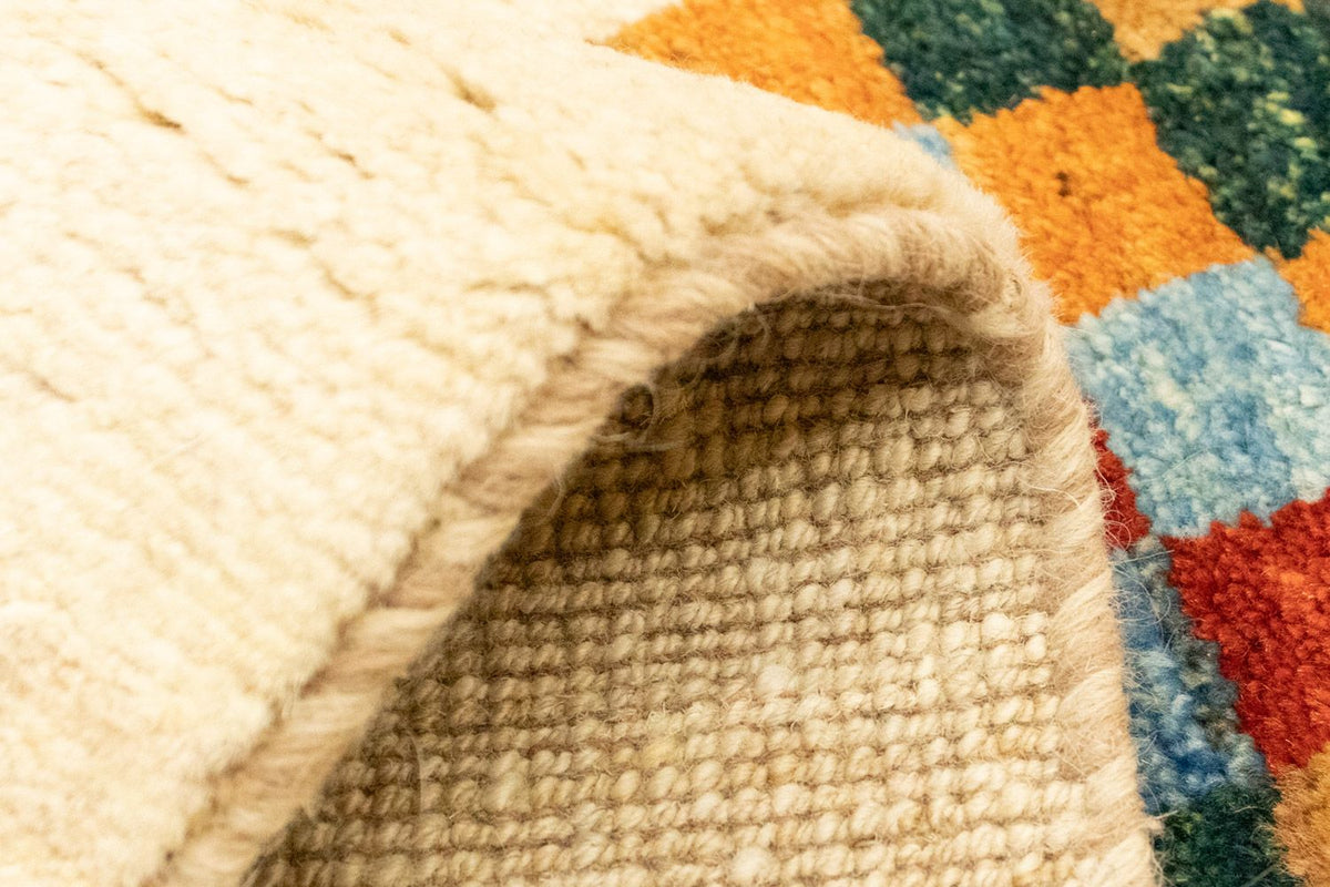 Gabbeh-matta - persisk - 140 x 68 cm - flerfärgad