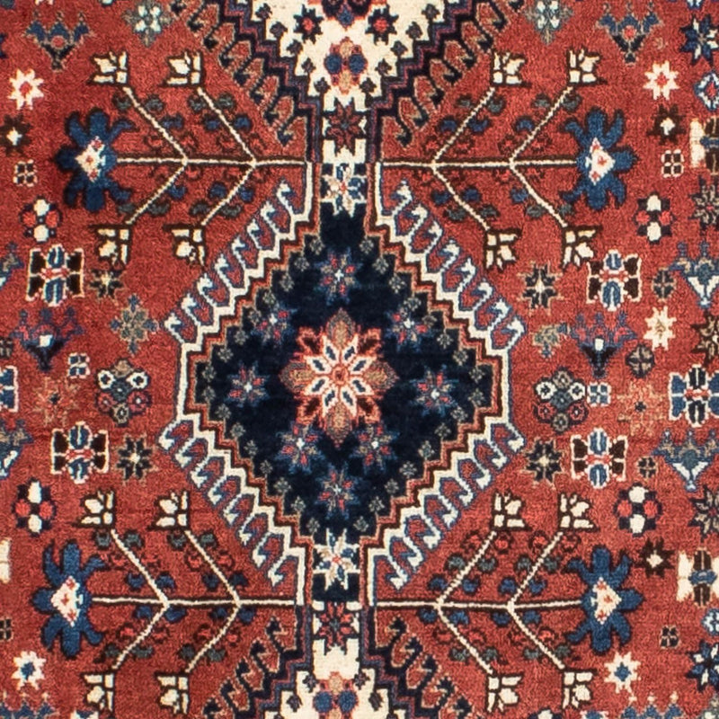 Runner Persisk matta - Nomadic - 382 x 83 cm - mörkröd