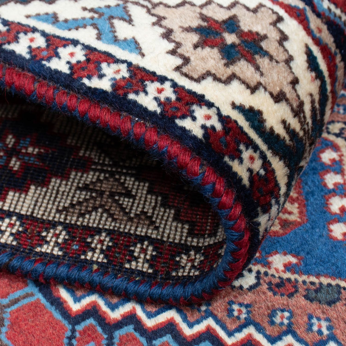 Runner Persisk matta - Bijar - 293 x 82 cm - mörkröd