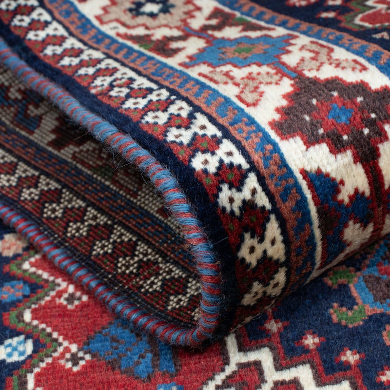 Runner Persisk matta - Nomadic - 194 x 80 cm - mörkröd