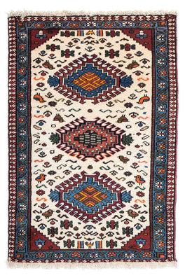 Persisk matta - Nomadic - 96 x 63 cm - beige