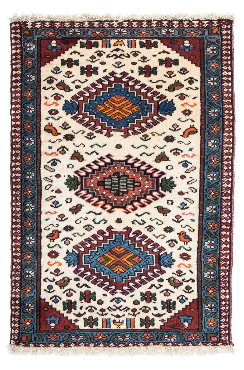 Persisk matta - Nomadic - 96 x 63 cm - beige