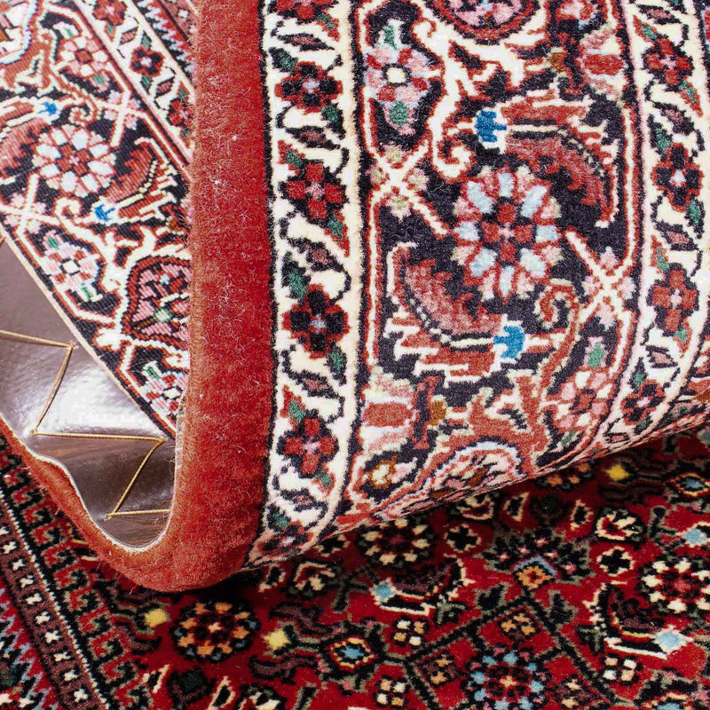 Persisk matta - Bijar - 185 x 112 cm - röd