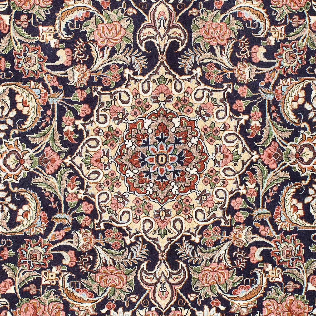 Persisk matta - Bijar - 207 x 140 cm - mörkblå