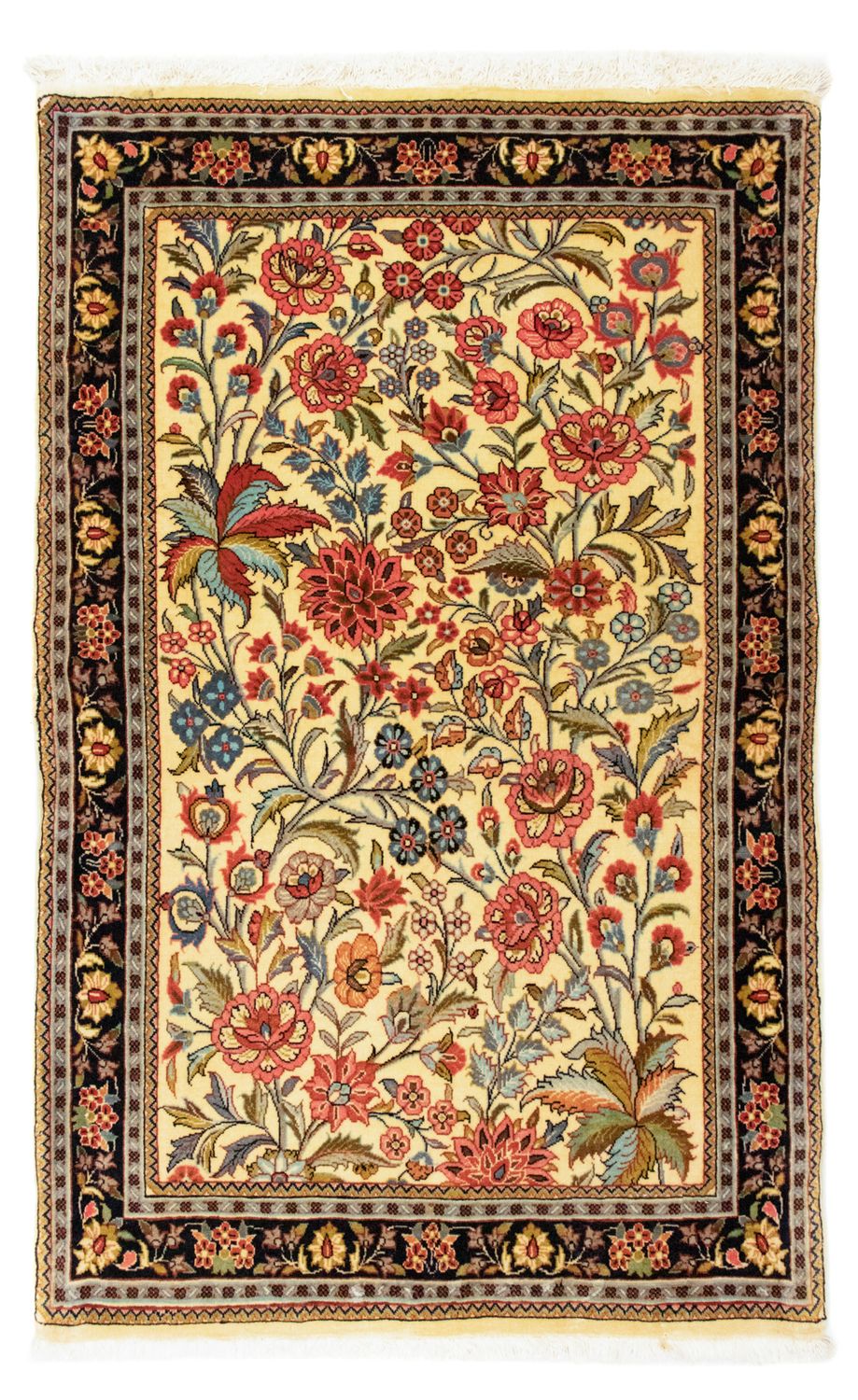Persisk matta - Ghom - 115 x 73 cm - beige