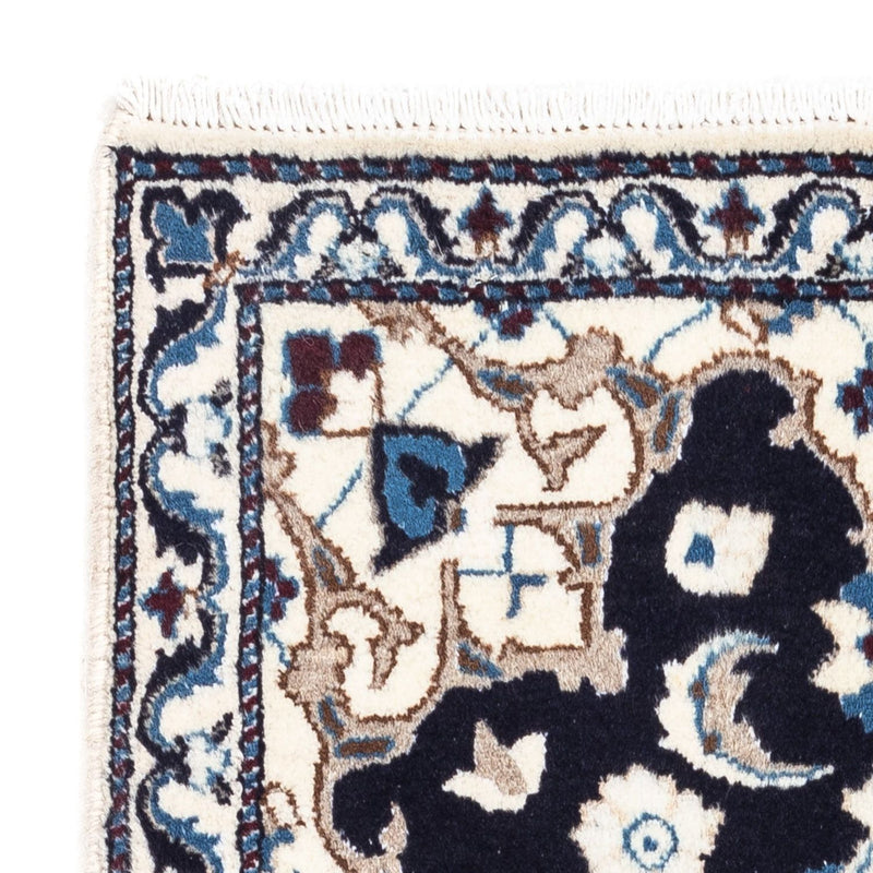 Persisk matta - Nain - 134 x 69 cm - mörkblå