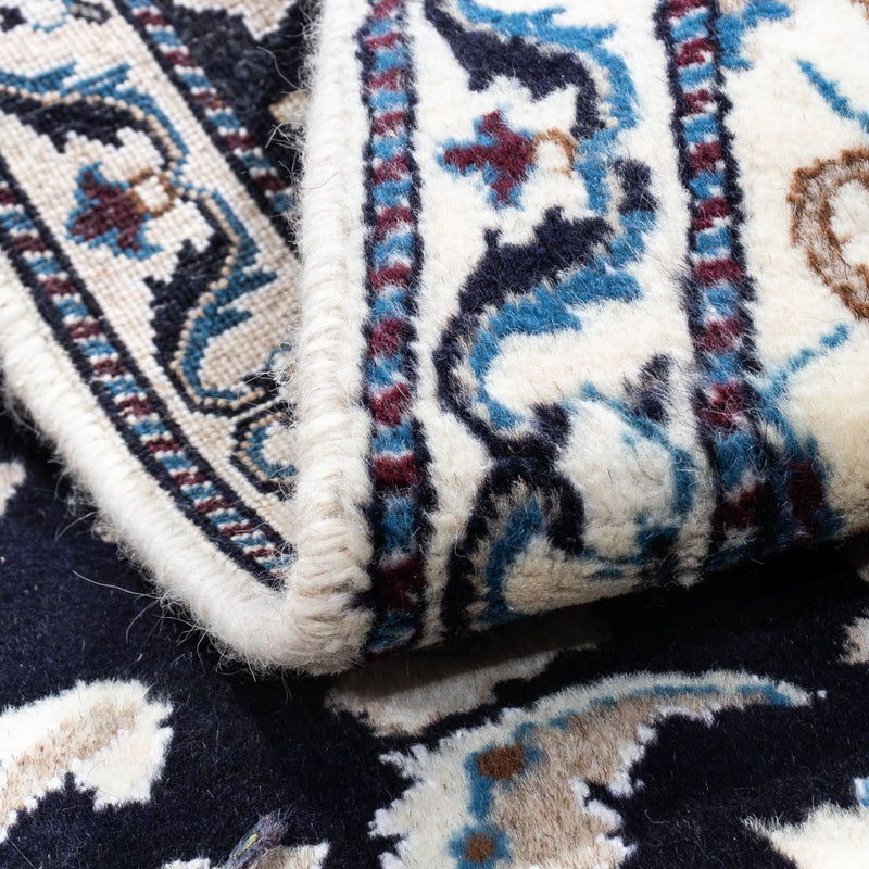 Persisk matta - Nain - 134 x 69 cm - mörkblå