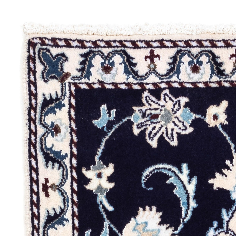 Persisk matta - Nain - 135 x 66 cm - mörkblå