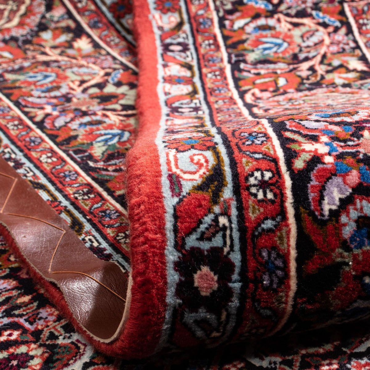 Persisk matta - Bijar - Royal - 318 x 200 cm - röd