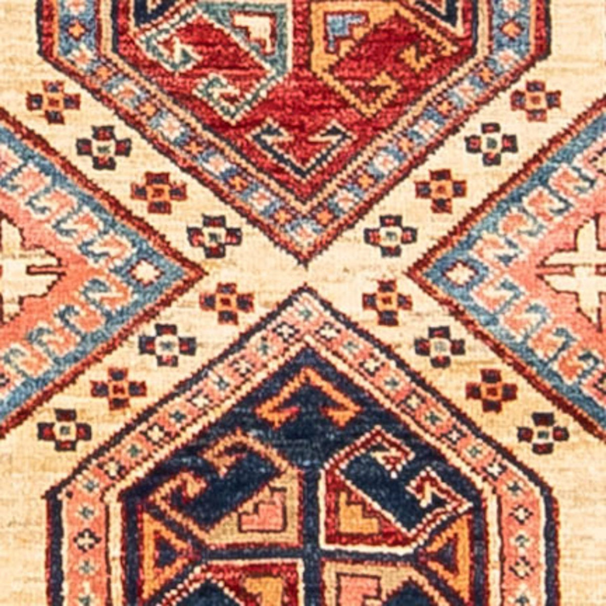 Runner Ziegler Carpet - Kazak - 309 x 74 cm - flerfärgad