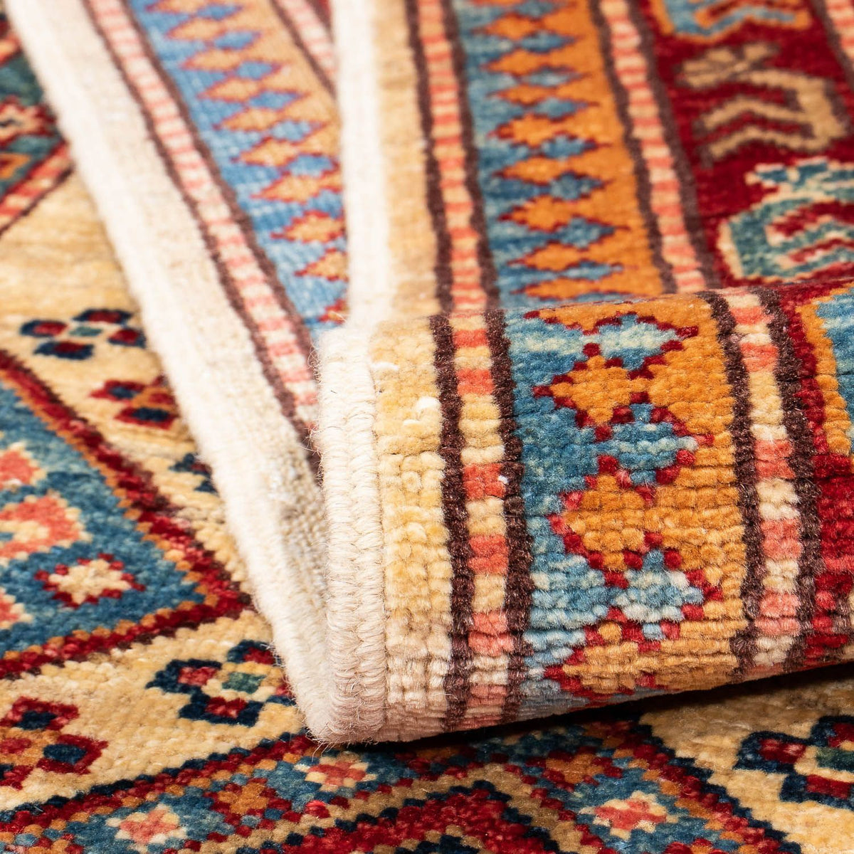 Runner Ziegler Carpet - Kazak - 309 x 74 cm - flerfärgad