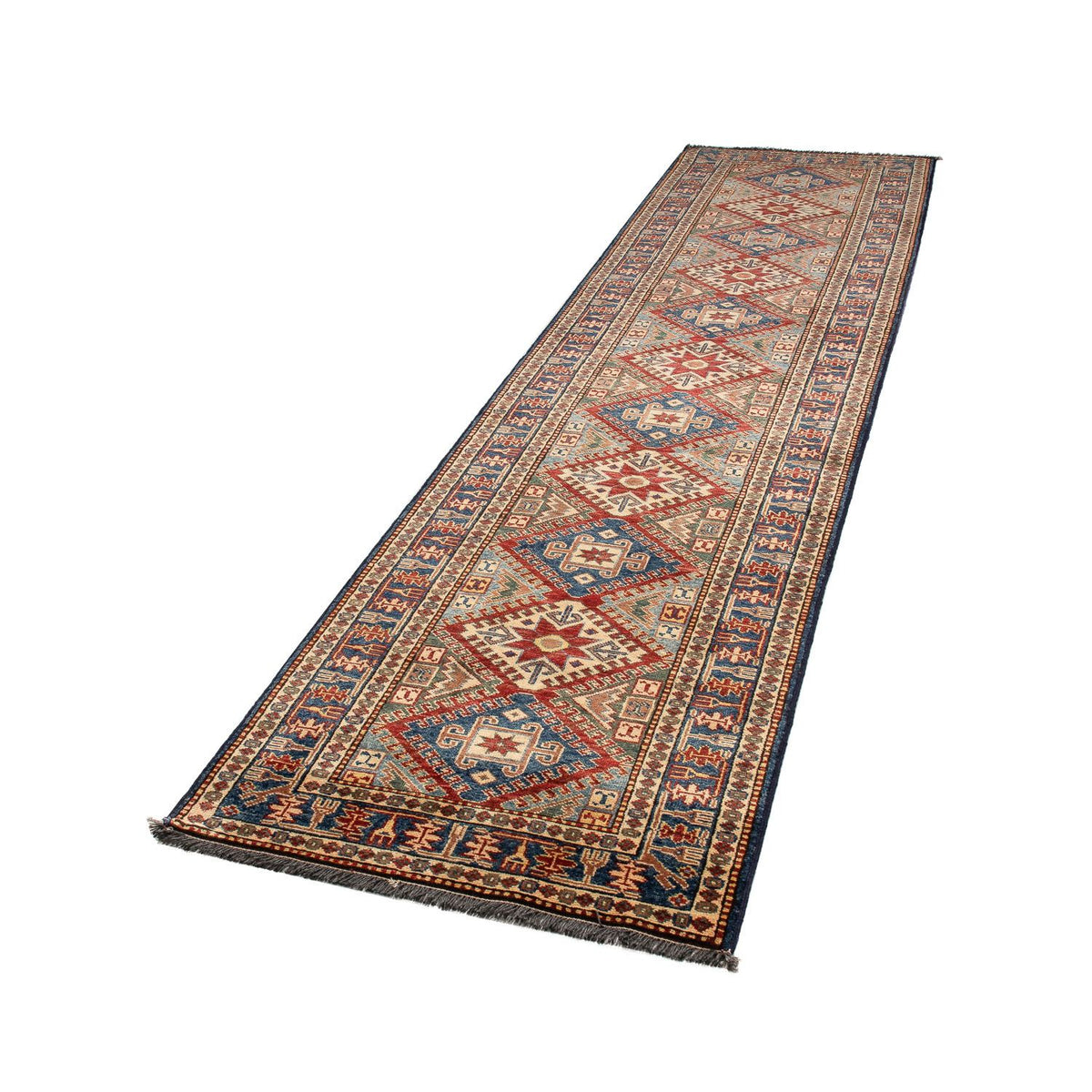 Runner Ziegler Carpet - Kazak - 310 x 74 cm - flerfärgad
