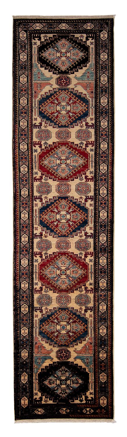 Runner Ziegler Carpet - Kazak - 305 x 76 cm - mörkblå