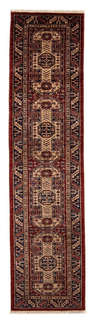 Runner Ziegler Carpet - Kazak - 281 x 62 cm - mörkröd