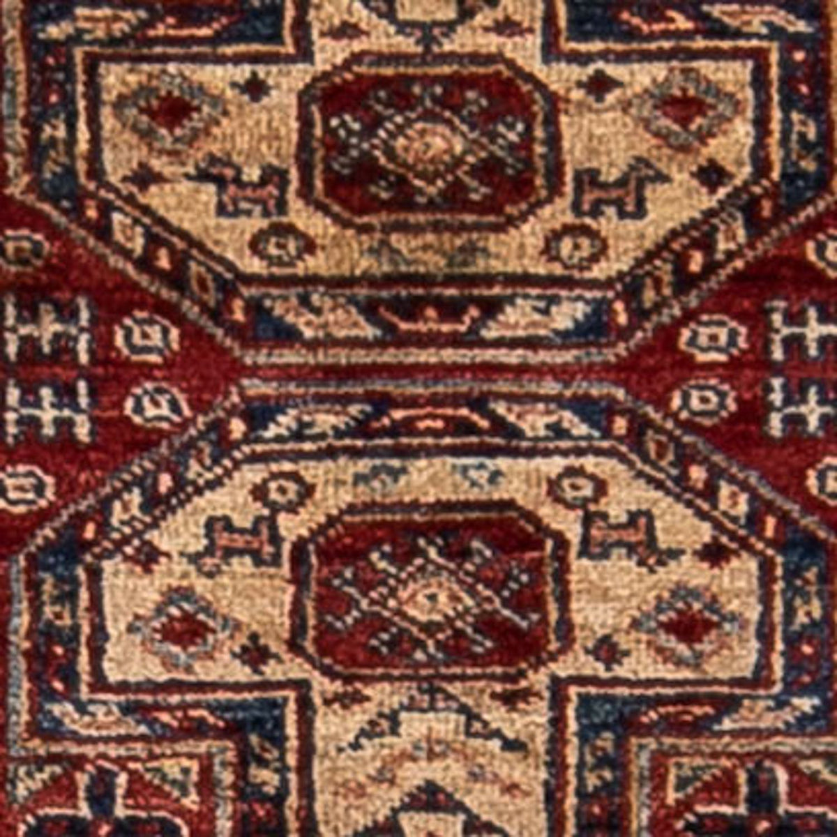 Runner Ziegler Carpet - Kazak - 281 x 62 cm - mörkröd