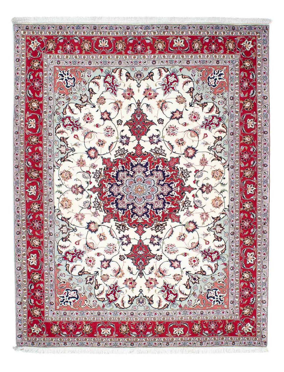 Persisk matta - Tabriz - Royal - 200 x 154 cm - beige
