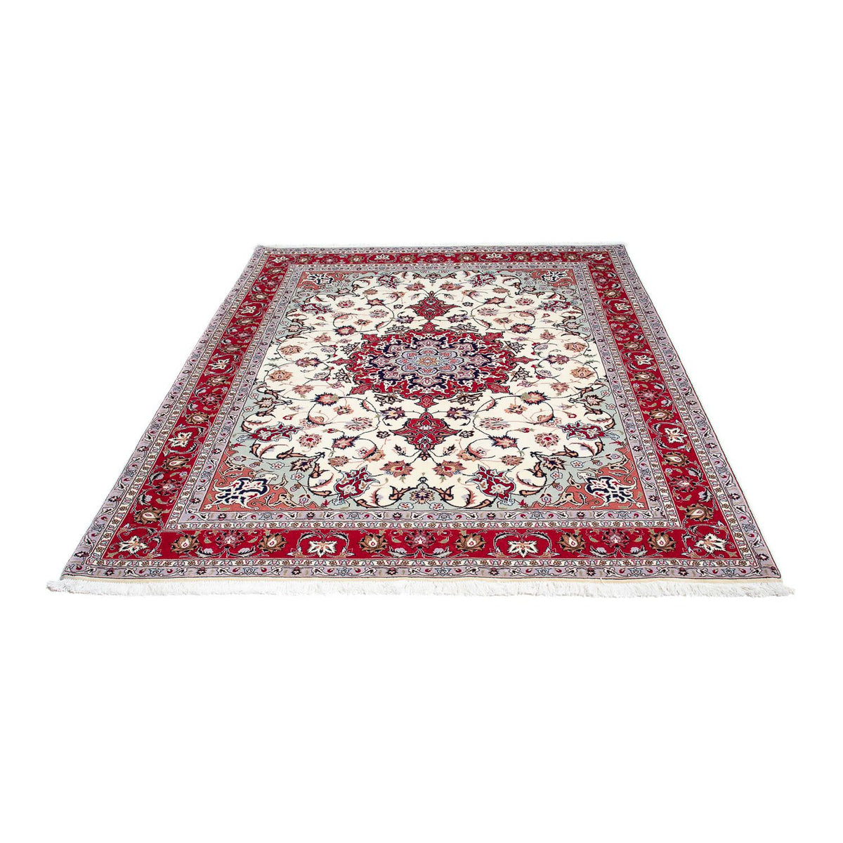 Persisk matta - Tabriz - Royal - 200 x 154 cm - beige