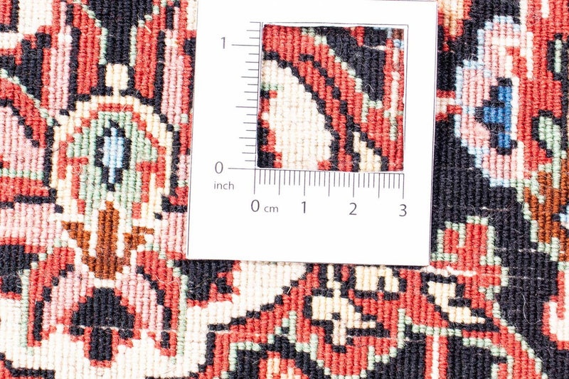 Persisk matta - Bijar - 352 x 252 cm - mörkröd