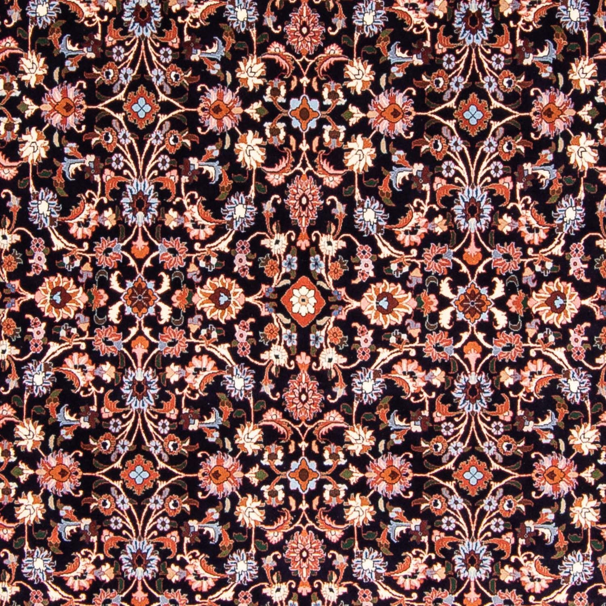 Persisk matta - Bijar - 350 x 243 cm - mörkblå