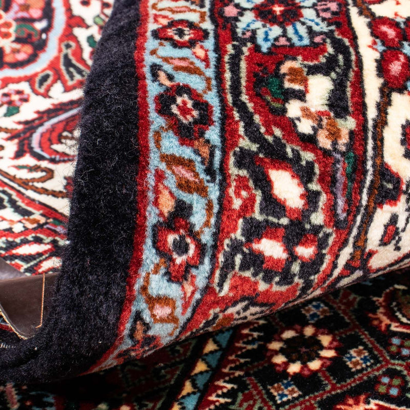 Persisk matta - Bijar - 350 x 251 cm - mörkröd