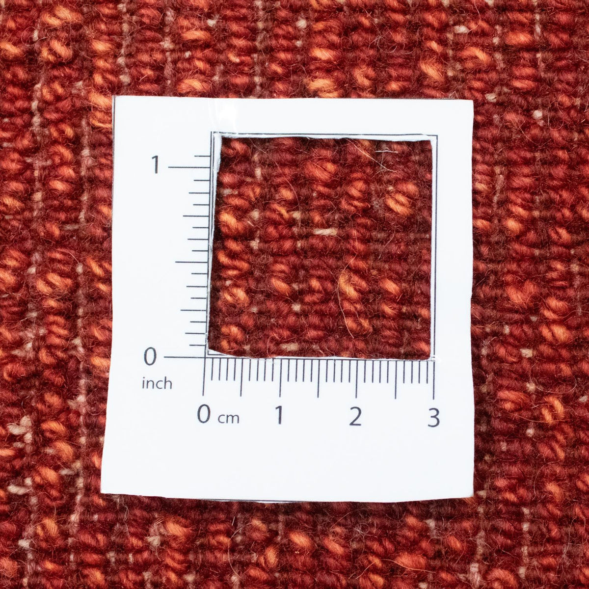 Gabbeh-matta - persisk - 177 x 134 cm - röd