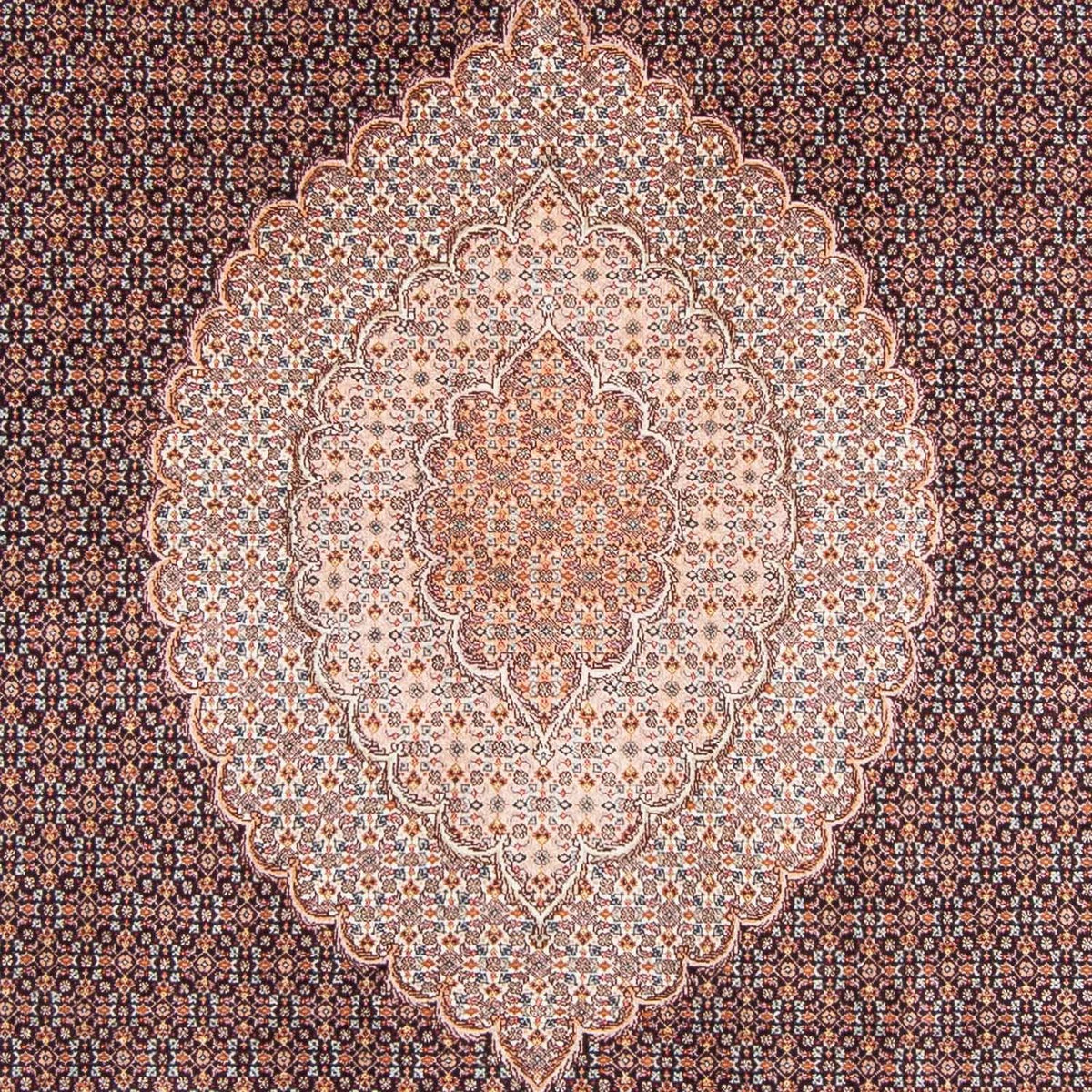 Persisk matta - Tabriz - 298 x 196 cm - mörkblå