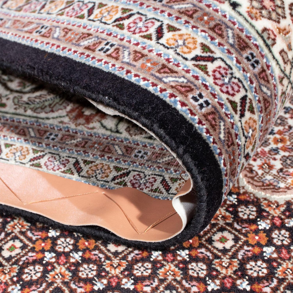 Persisk matta - Tabriz - 308 x 200 cm - mörkblå