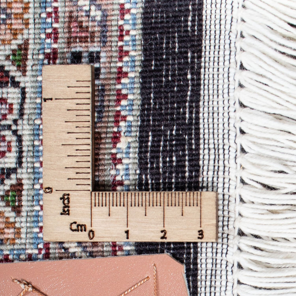 Persisk matta - Tabriz - 308 x 200 cm - mörkblå