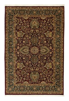 Sidenmatta - Hereke Silk - Premium - 187 x 125 cm - röd