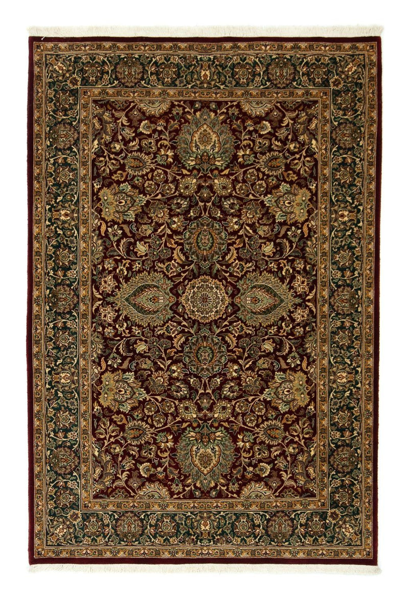 Sidenmatta - Hereke Silk - Premium - 187 x 125 cm - röd