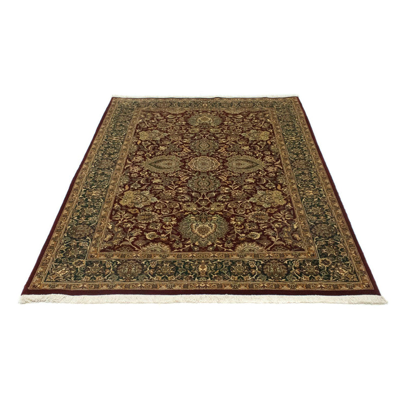 Sidenmatta - Hereke Silk - Premium - 187 x 125 cm - röd