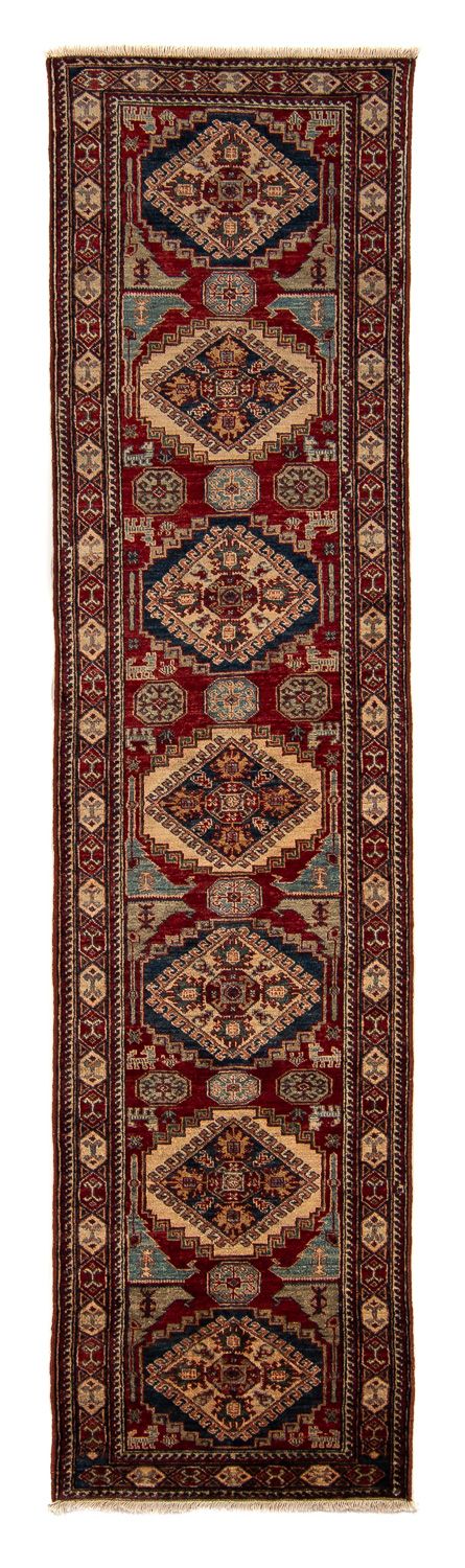 Runner Ziegler Carpet - Kazak - 302 x 77 cm - mörkröd