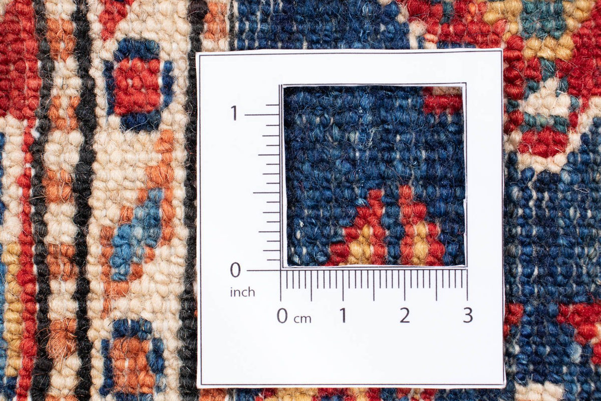 Runner Ziegler Carpet - Kazak - 258 x 74 cm - mörkblå