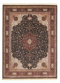Oriental Carpet - Hereke - 370 x 276 cm - mörkröd