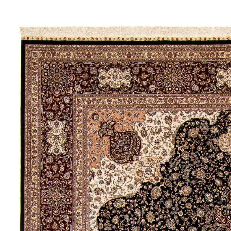 Oriental Carpet - Hereke - 370 x 276 cm - mörkröd