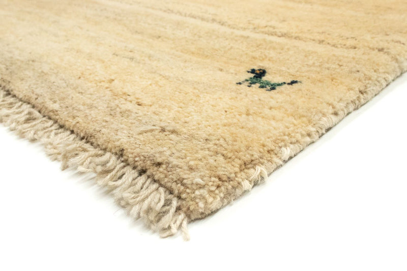 Runner Gabbeh-matta - persisk - 277 x 93 cm - beige