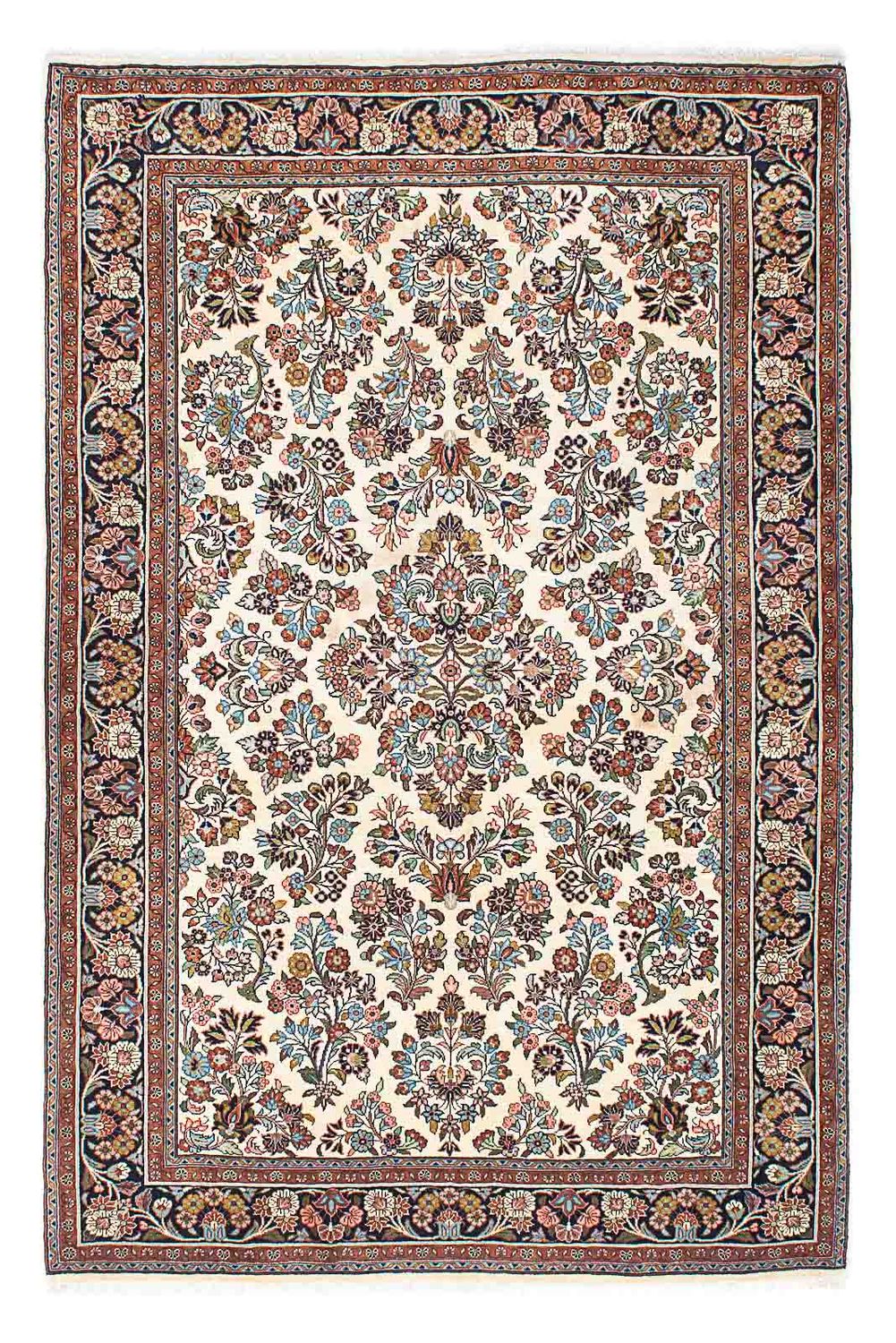 Persisk matta - Bijar - 203 x 138 cm - beige