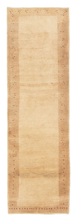 Runner Gabbeh-matta - persisk - 298 x 88 cm - beige