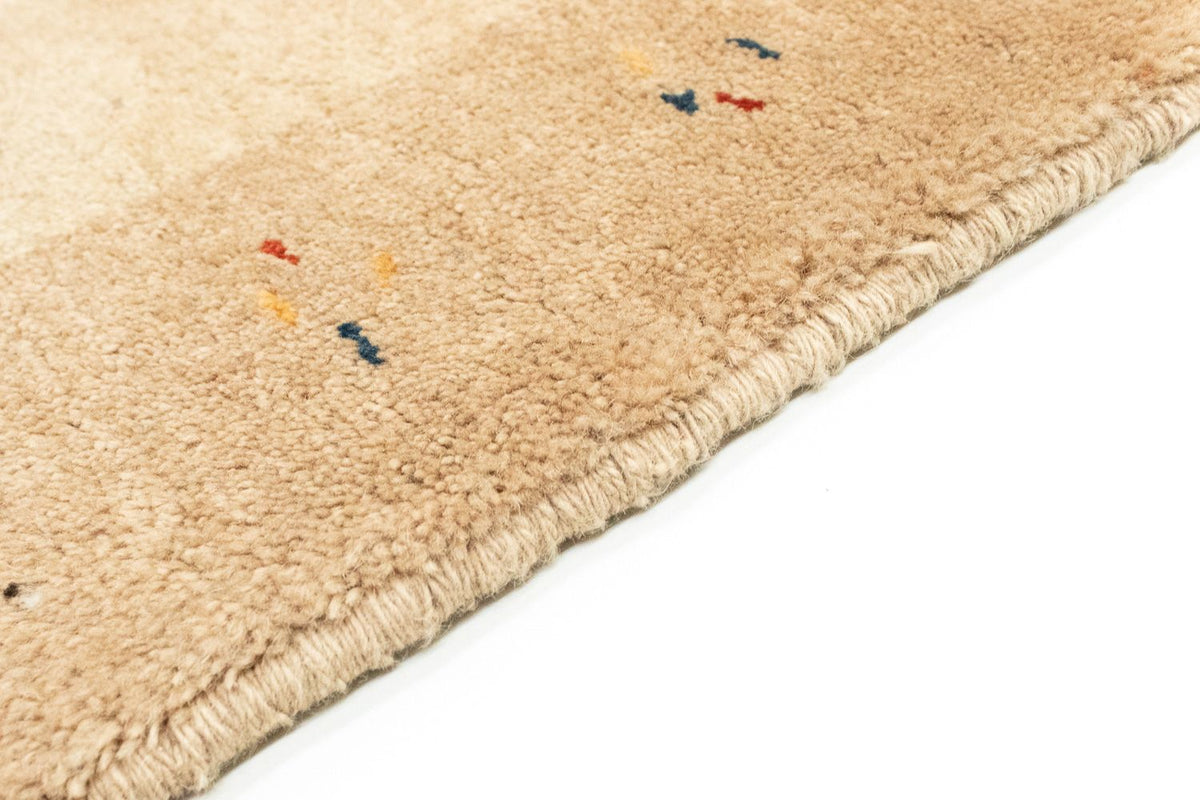 Runner Gabbeh-matta - persisk - 298 x 88 cm - beige