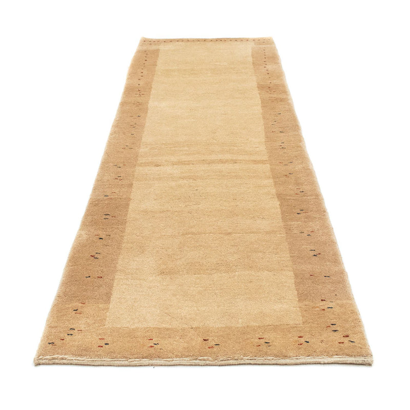 Runner Gabbeh-matta - persisk - 298 x 88 cm - beige