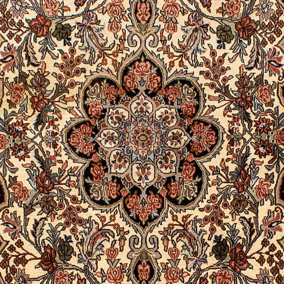 Persisk matta - Bijar - 232 x 137 cm - beige