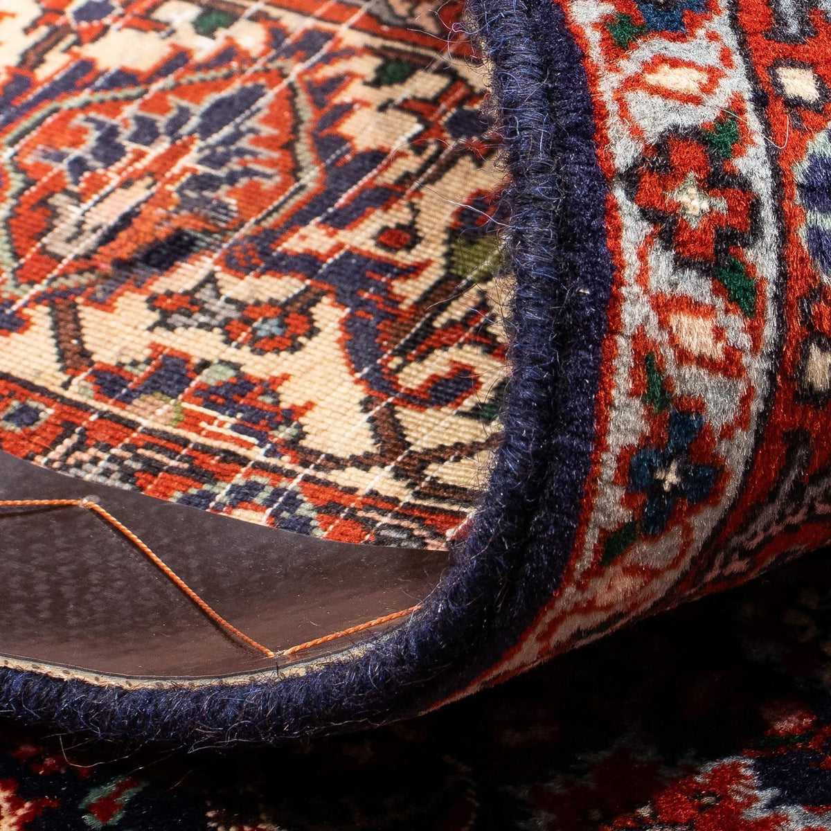 Persisk matta - Bijar - 237 x 168 cm - ljusröd