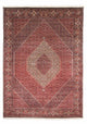Persisk matta - Bijar - 348 x 252 cm - mörkröd