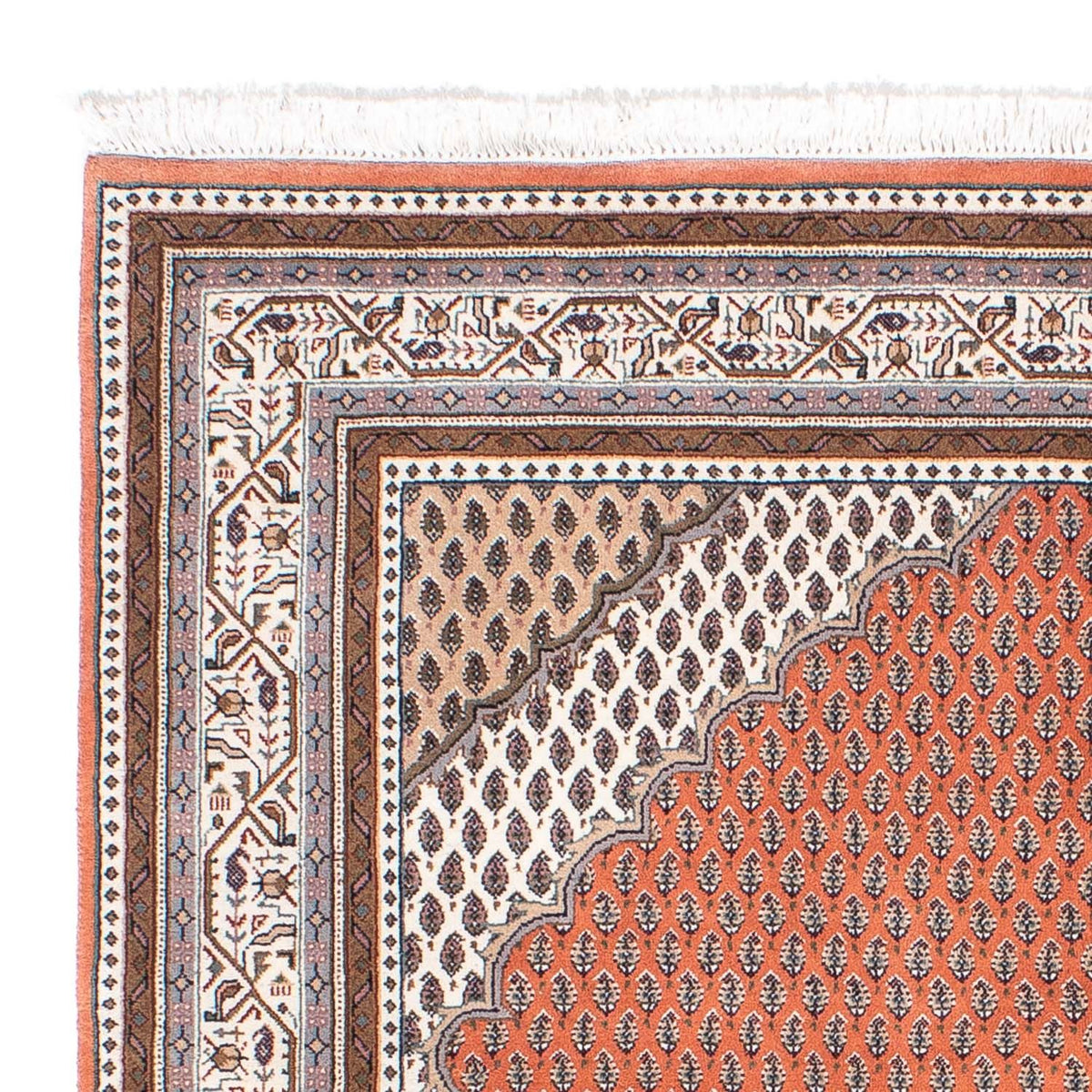 Persisk matta - Tabriz - 243 x 171 cm - ljusröd