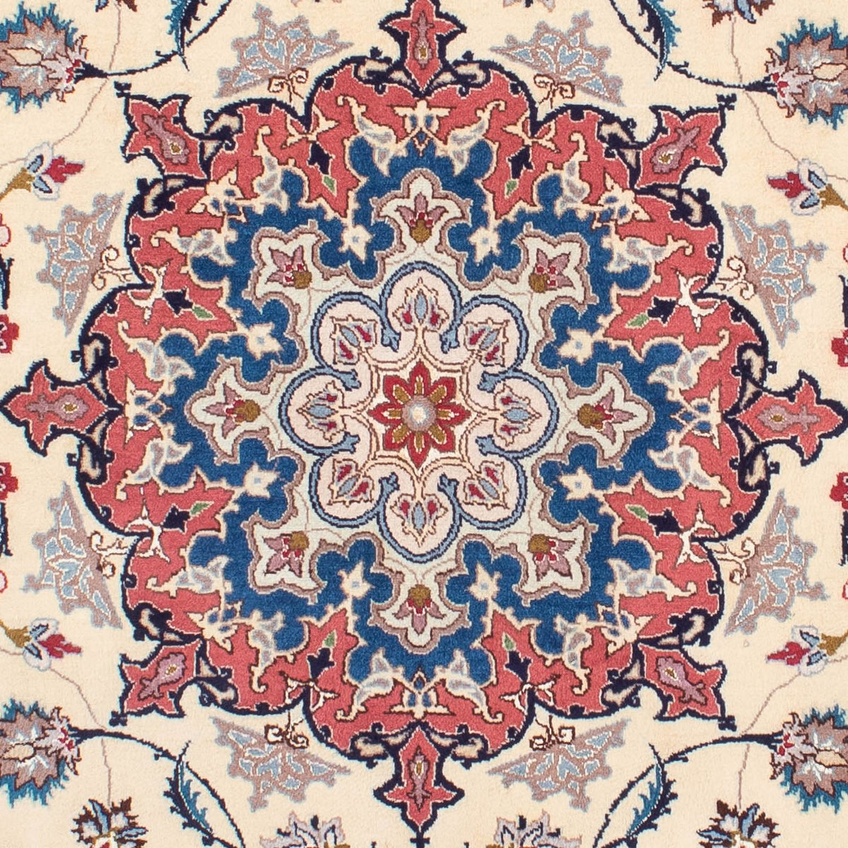 Persisk matta - Tabriz - Royal - 198 x 152 cm - beige